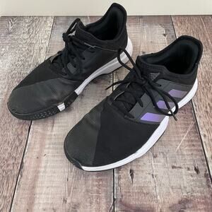 Adidas Men's ART FX1553 Game Court Sneakers Size US10 EUR44 Black